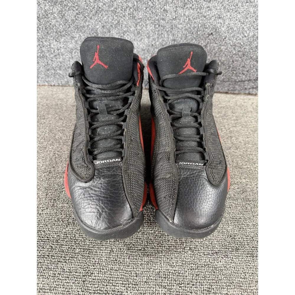 Jordan Air Jordan 13 Retro Bred Shoes Mens 8 Black Red Basketball 414571 004